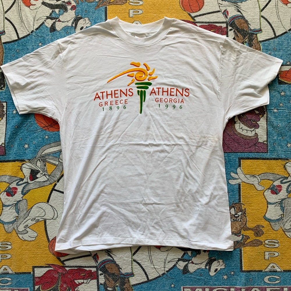 Vtg 1996 Athens Georgia Vs. 1896 Athens Greece